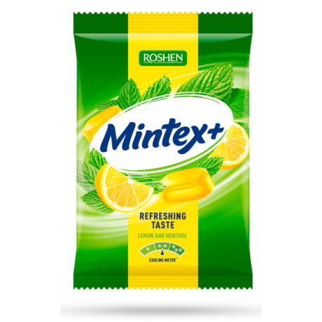 Roshen Mintex - s příchutí citronu a mentolu