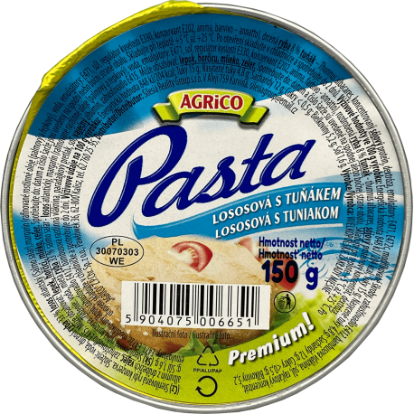 Agrico - pasta lososová s tuňákem