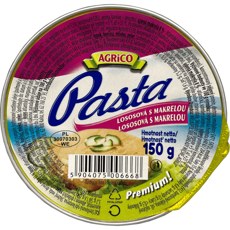 Agrico - pasta lososová s makrelou