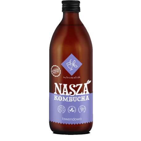 Nasza kombucha - levandule