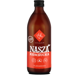 Nasza kombucha - jahodová