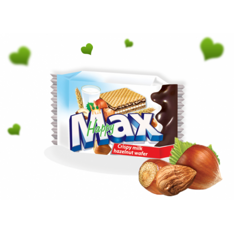 Happy max - s lískooříškovým krémem