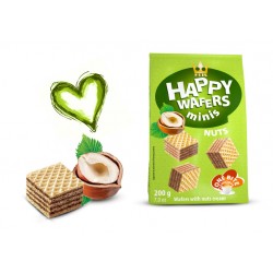 Happy wafers mini - ořech