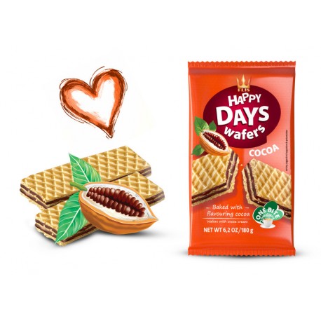 Happy days wafers - kakao