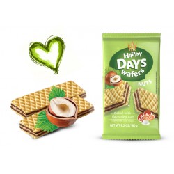 Happy days wafers - ořech