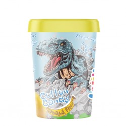 Dinosaurus cotton candy - cukrová vata (banán)