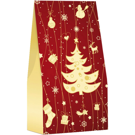 Italské pralinky Vánoce - stromeček (stříška)