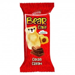 Vanelli bear cake - mléčný s kakaovou náplní