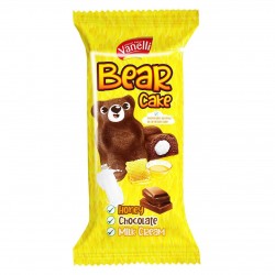 Vanelli bear cake - čokoládový s medovo-mléčnou náplní