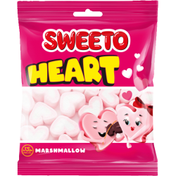 Sweeto  marshmallow  - srdce s ovocnou příchutí