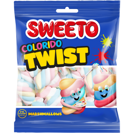 Sweeto  marshmallow  - twist s ovocnou příchutí