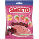 Sweeto  želé bonbóny - špagety s jahodovou příchutí