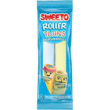 Sweeto  marshmallow  - roller twist s ovocnou příchutí