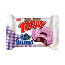 Today Donut koblížek s borůvkovou příchutí 45g