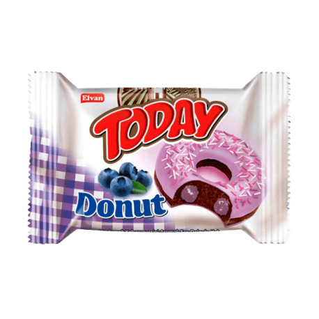 Today Donut koblížek s borůvkovou příchutí 50g