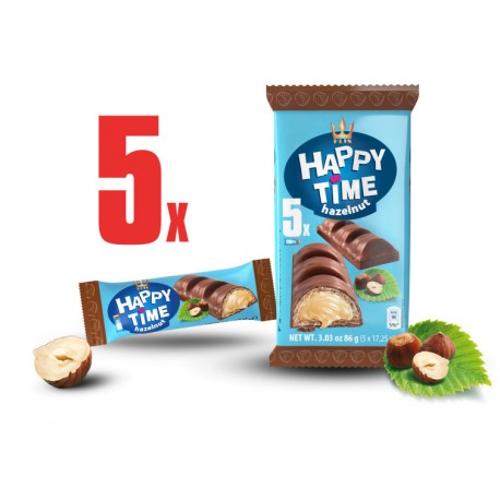 Happy time hazelnut (5x17,25g)