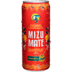 Mizu mate s příchutí grepu&lime  yerba mate v plechu (sycený)