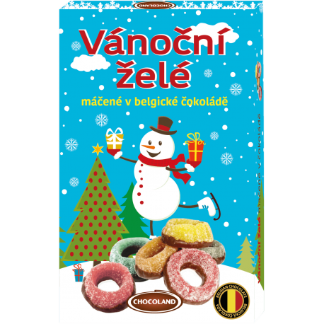 Vánoční želé polomáčené