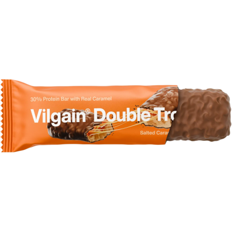 Vilgain - Double Trouble proteinová tyčinka arašidy a slaný karamel