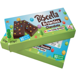 Biscella brownies with Choco Chip 6 ks