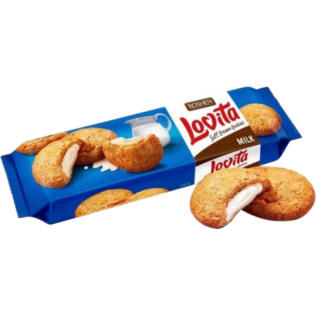 Roshen - Lovita soft cream cookies mléčné