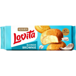 Roshen - Lovita Blondie brownie coconut