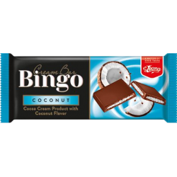 Bingo - kakaová pochoutka s kokosovou náplní