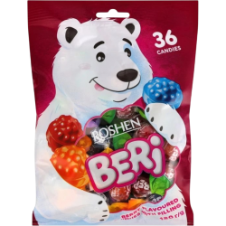 Roshen Beri  tvrdé bonbóny s náplní 36 ks