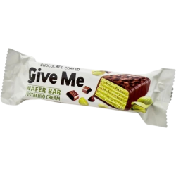 Give Me - oplatka s polevou a pistáciovou příchutí