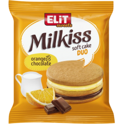 Milkiss soft cake - orange&chocolate