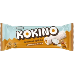 Kokino - kokosová tyčinka s arašídovou náplní