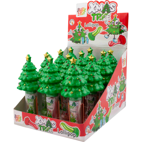 Xmas tree lollipop - lízátko vánoční stromeček 15g