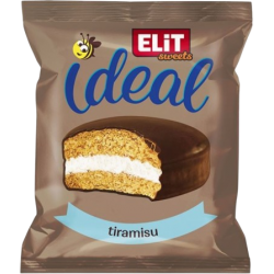 Elit Ideal -  medový dortík s příchutí tiramisu a kakaovou polevou