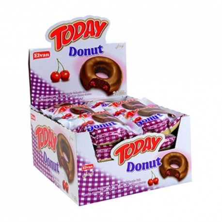 Today Donut koblížek s višňovou  příchutí 50g