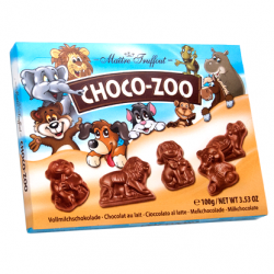 Choco Animals mléčná čokoláda ve tvaru zvířátek