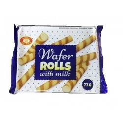 Wafer rolls - milk