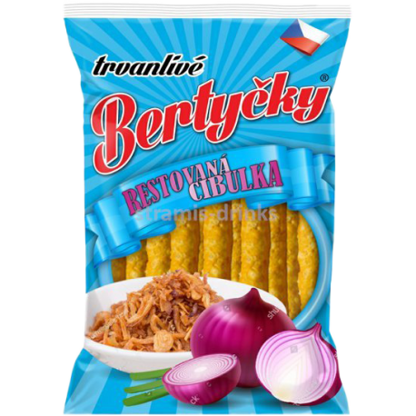 Bertyčky - restovaná cibulka