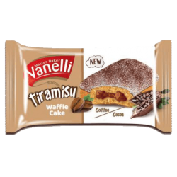 Vanelli waffle cake tiramisu