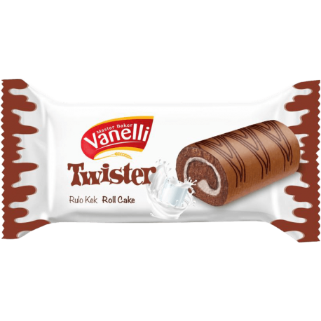 Vanelli Twister roll cake - mléčný